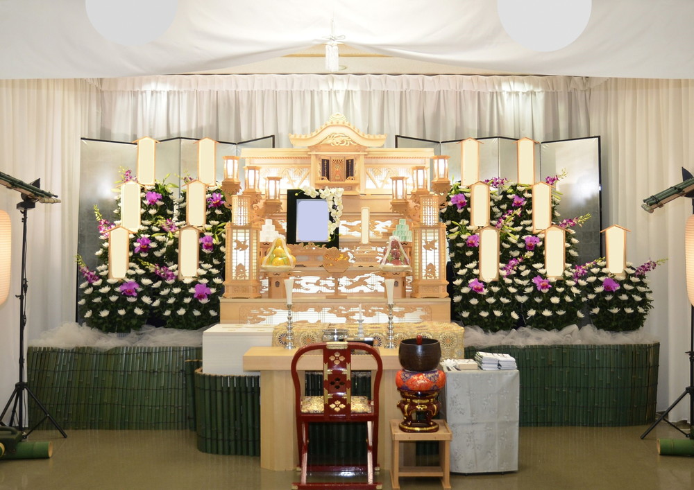 白木祭壇(55万セット)